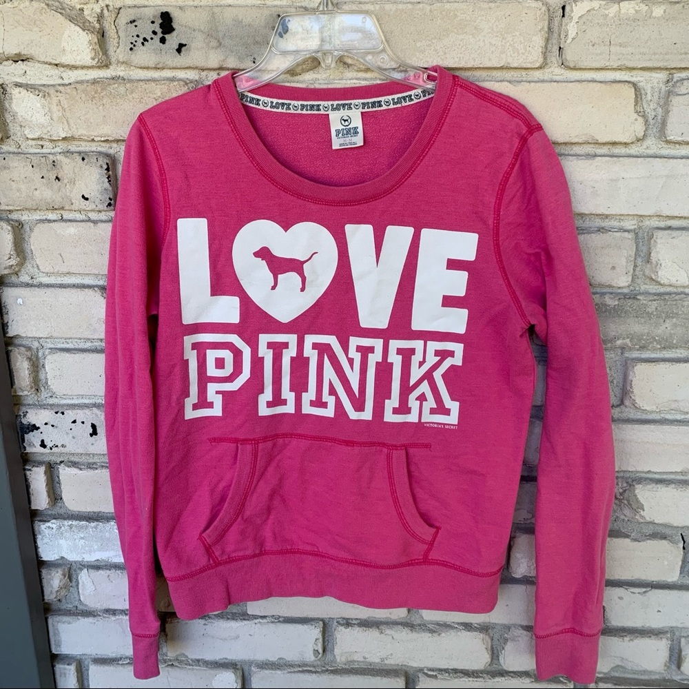 Pink Victoria Secret sweatshirt top Love Pink